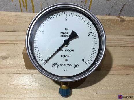 Манометр МП4-У УХЛ1 0-4 кгс/см2 ОАО Манотомь