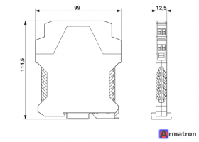 Разделительный усилитель MCR-C-U-I- 4-DC 2814537 Phoenix Contact