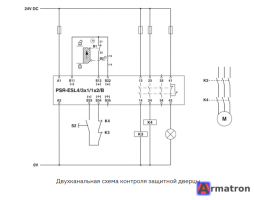 Реле безопасности PSR-SCP- 24UC/ESL4/3X1/1X2/B 2981059 Phoenix Contact