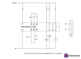 Реле безопасности PSR-SCP- 24UC/ESL4/3X1/1X2/B 2981059 Phoenix Contact