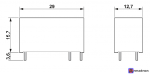 Одиночное реле REL-MR- 24DC/1IC 2961341 Phoenix Contact