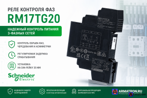 Реле контроля фаз RM17TG20 Schneider Electric