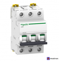 Автоматический выключатель iC60H 3П 10A C Acti9 A9F89310 Schneider Electric