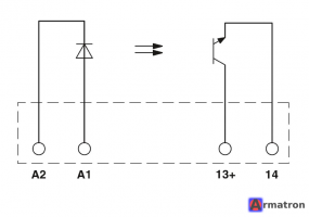 Миниатюрные полупроводниковые реле OPT-24DC/48DC/100 2966618 Phoenix Contact