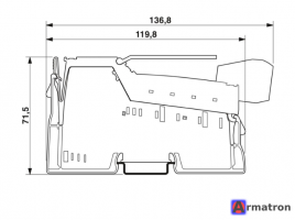 Аналоговый модуль IB IL AI 2-HART-PAC 2862149 Phoenix Contact
