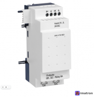 Аналоговый модуль расширения входов/выходов SR3XT43BD Schneider Electric
