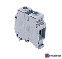 Клемма винтовая M35/16 1SNA115124R0700 серая 35мм2 125А 800В ширина 16мм TE/АВВ